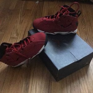 Red White and Black Jordan True Flight BP